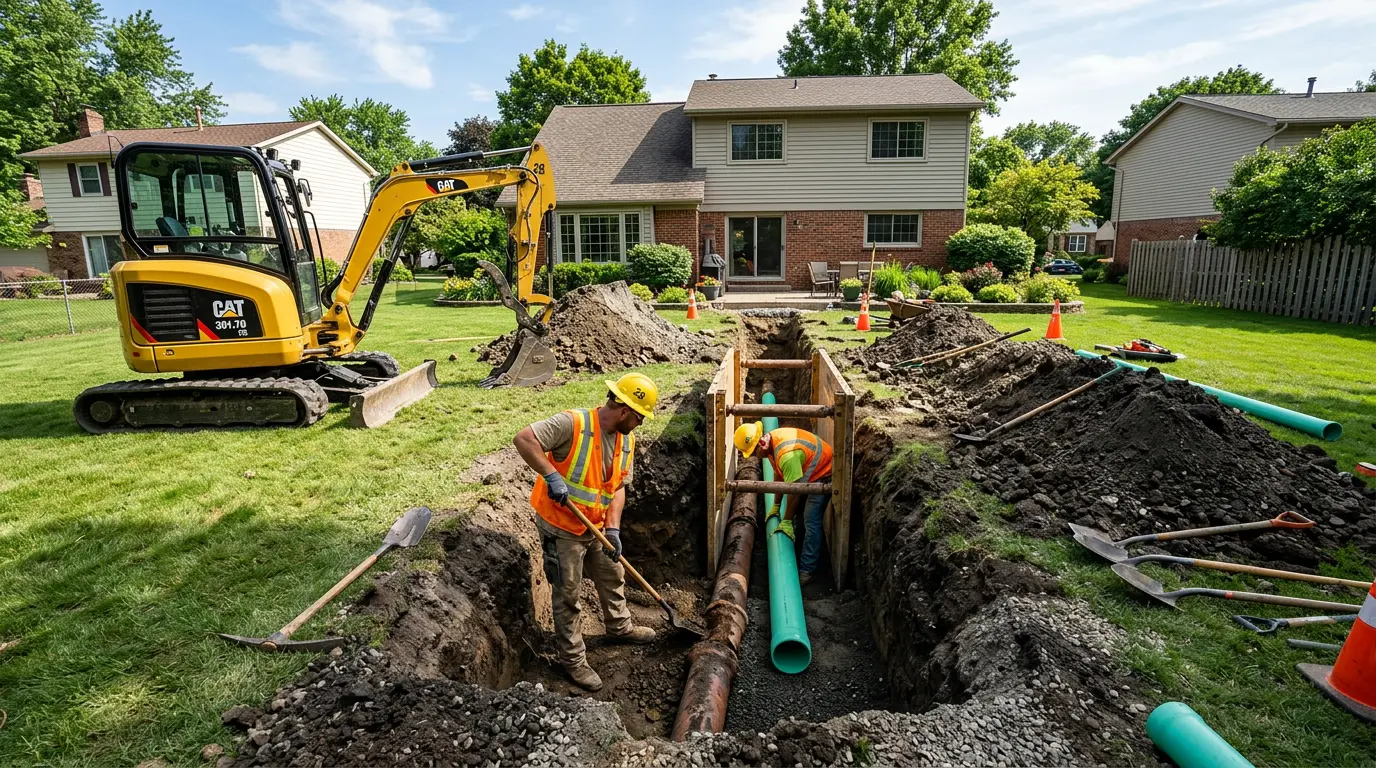 Sewer Line Replacement in Palmview, TX